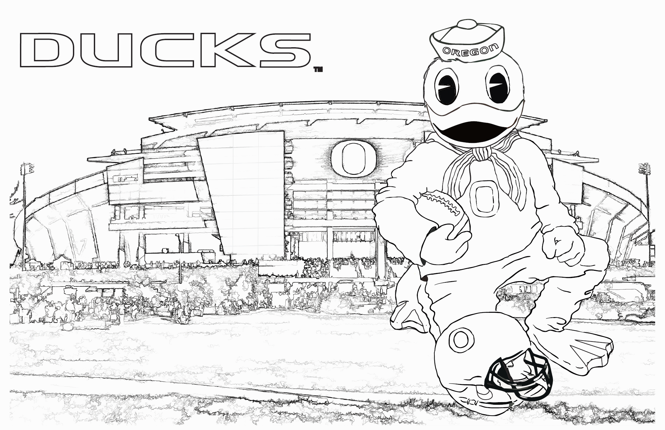 College Football Mascot Coloring Pages - High Quality Coloring Pages