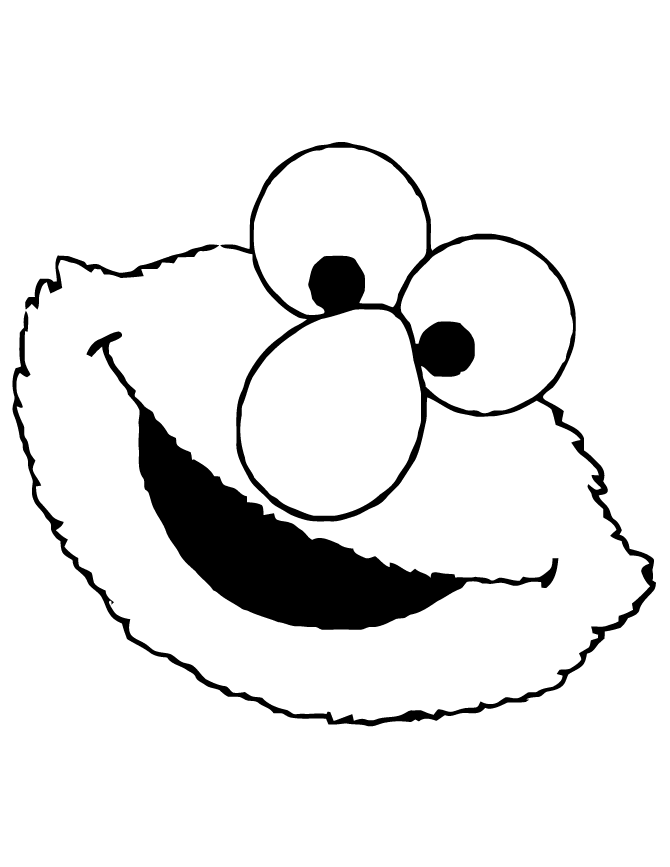 Free Printable Elmo Face Template Clipart Best Coloring Home