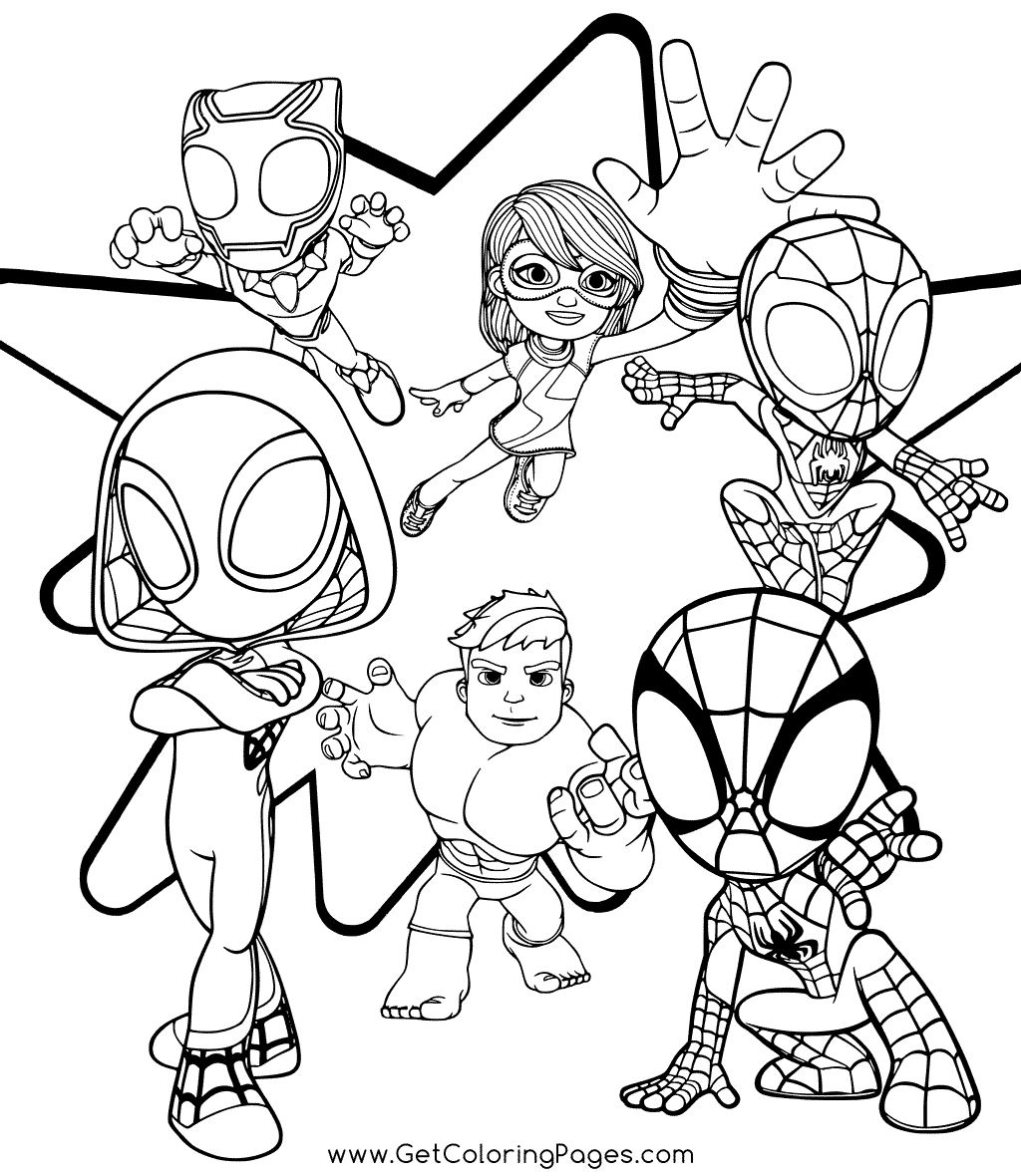 Amazing Friends Coloring Pages ...