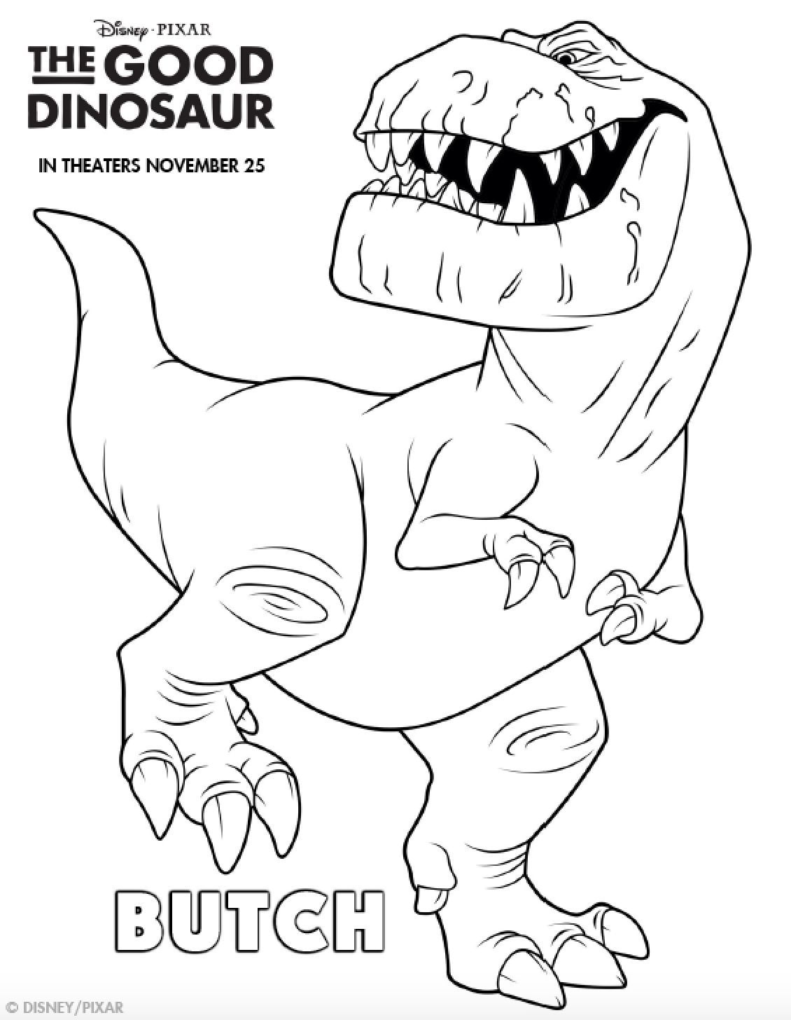 Printable Dinosaur Coloring Pictures - High Quality Coloring Pages