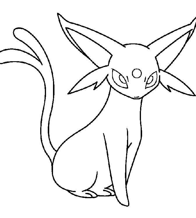 Featured image of post Kawaii Espeon Coloring Pages See actions taken by the people who manage and post content