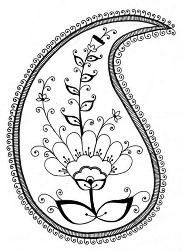 12 Pics of Bird Coloring Pages Paisley Pattern - Paisley Designs ...