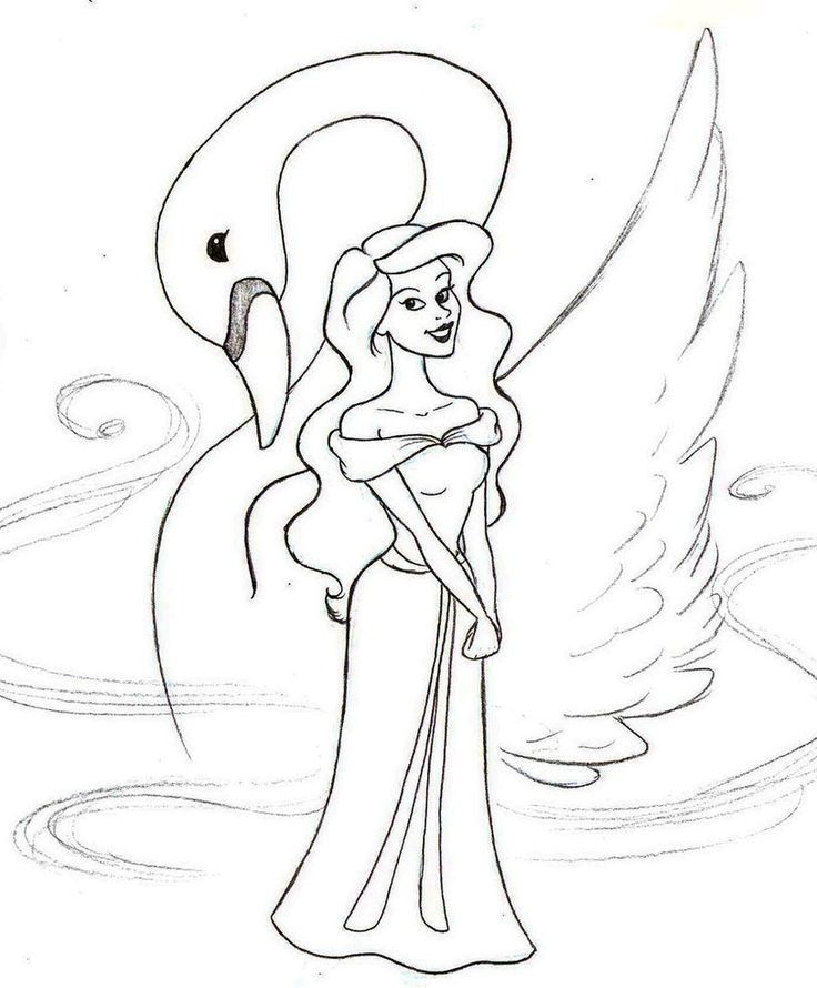 The swan princess coloring pages | Disney and other art ...