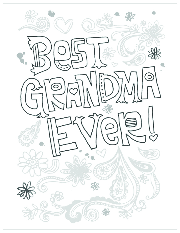 Mother's Day Coloring Pages | Hallmark Ideas & Inspiration