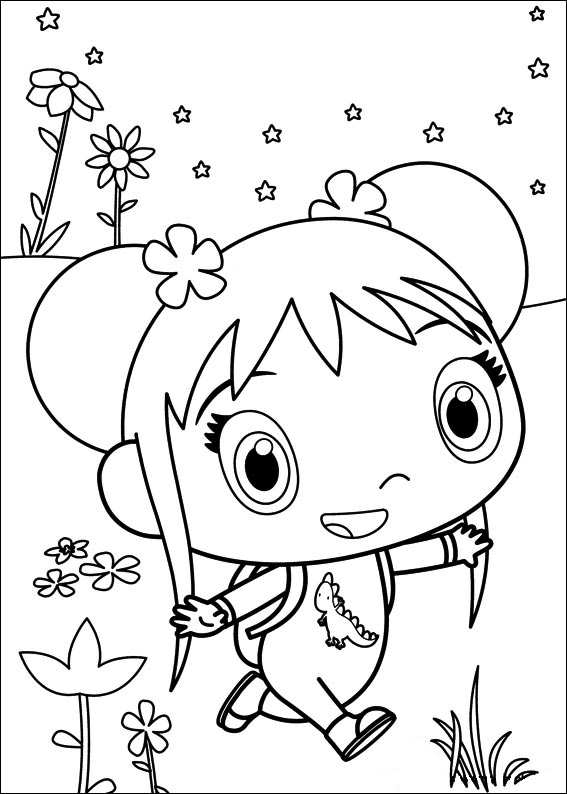 Kids-n-fun.com | Create personal coloring page of Ni hao Kai Lan coloring  page