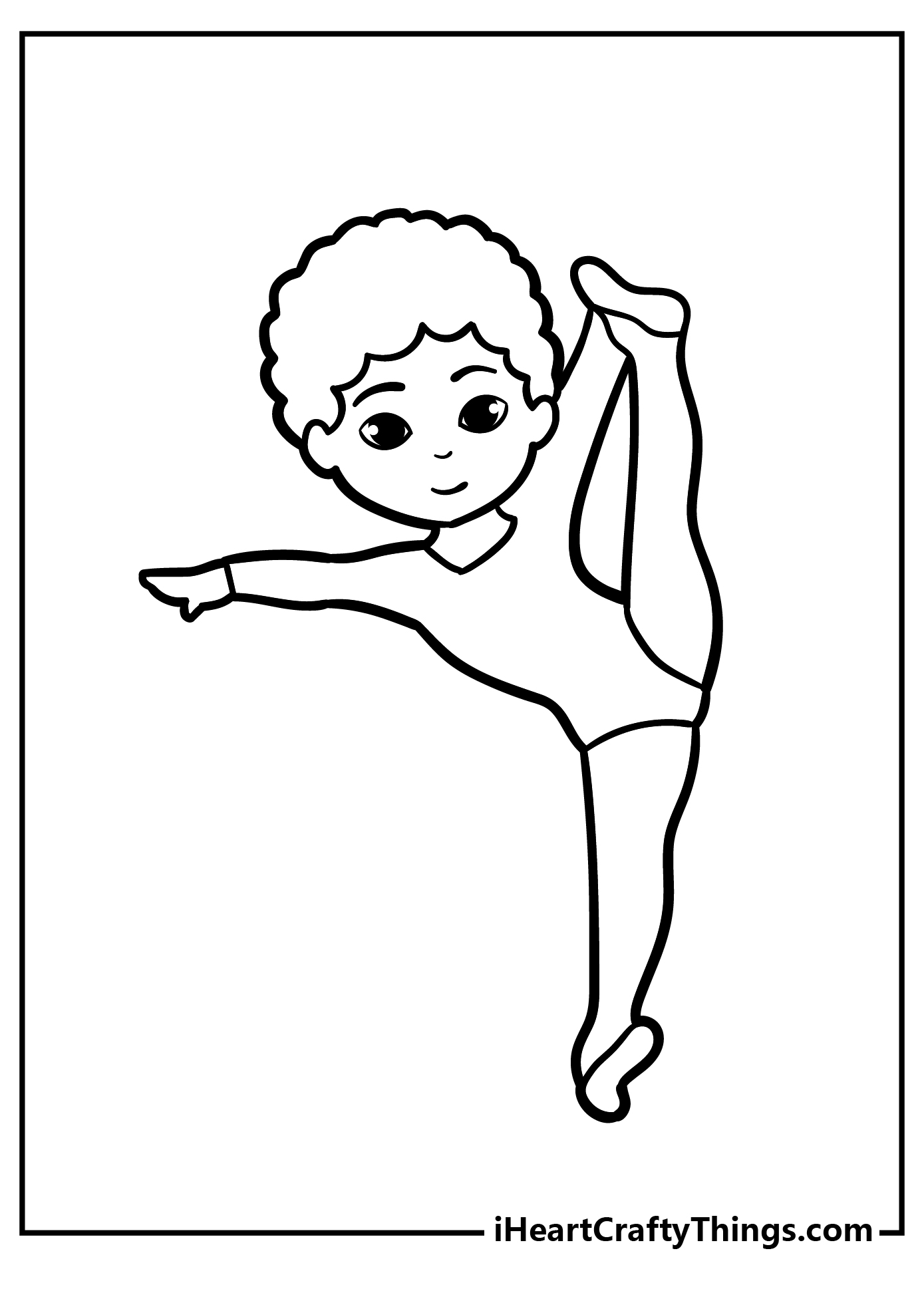 Printable Gymnastics Coloring Pages (Updated 2023)