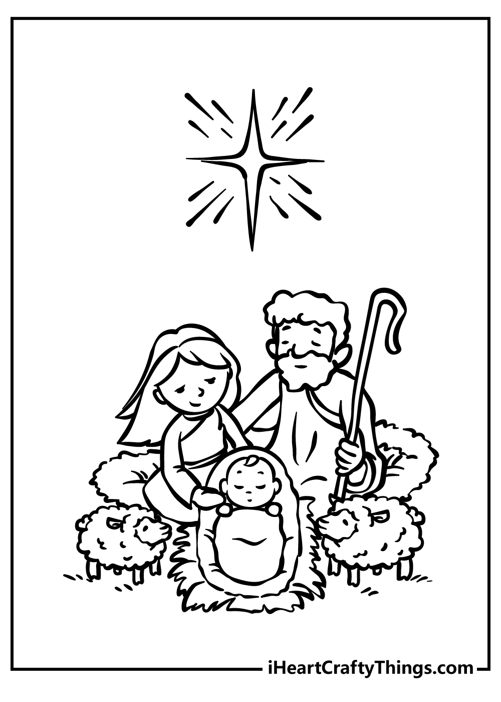 Printable Nativity Coloring Pages (Updated 2023)