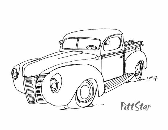 Pin on Vehicle Coloring Pages
