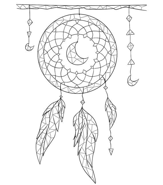 List Of Boho Coloring Pages
