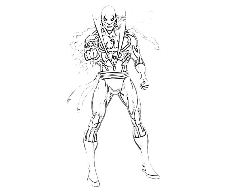 12 Pics of Marvel Iron Fist Coloring Pages - Iron Fist Coloring ...