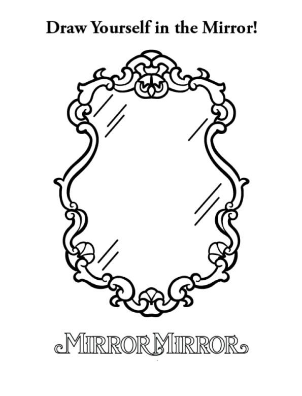 Coloring page Mirror Mirror Mirror Mirror | Coloring pages, Cool ...
