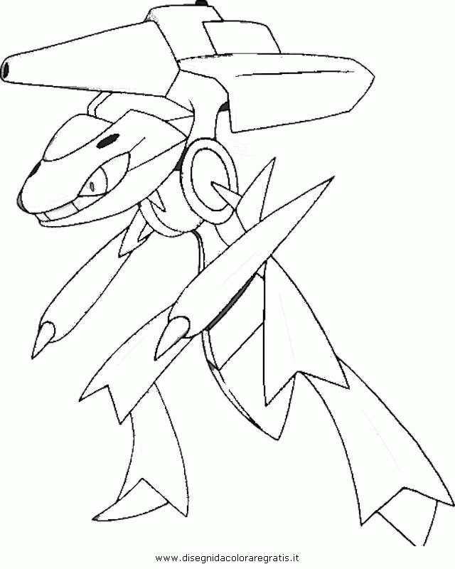 Genesect Coloring Pages - Coloring Home