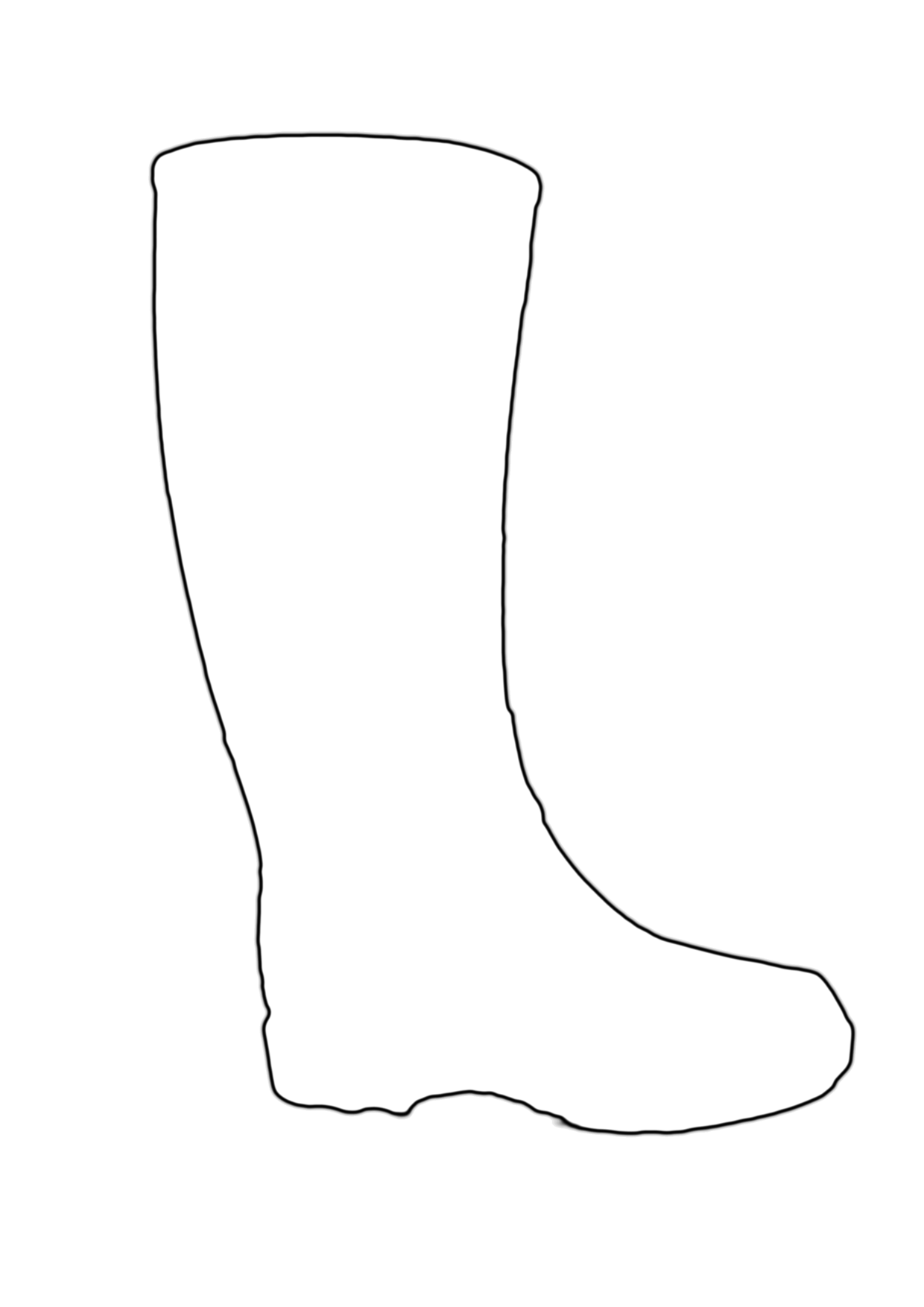 Rain Boots Coloring Page | Clipart Panda - Free Clipart Images