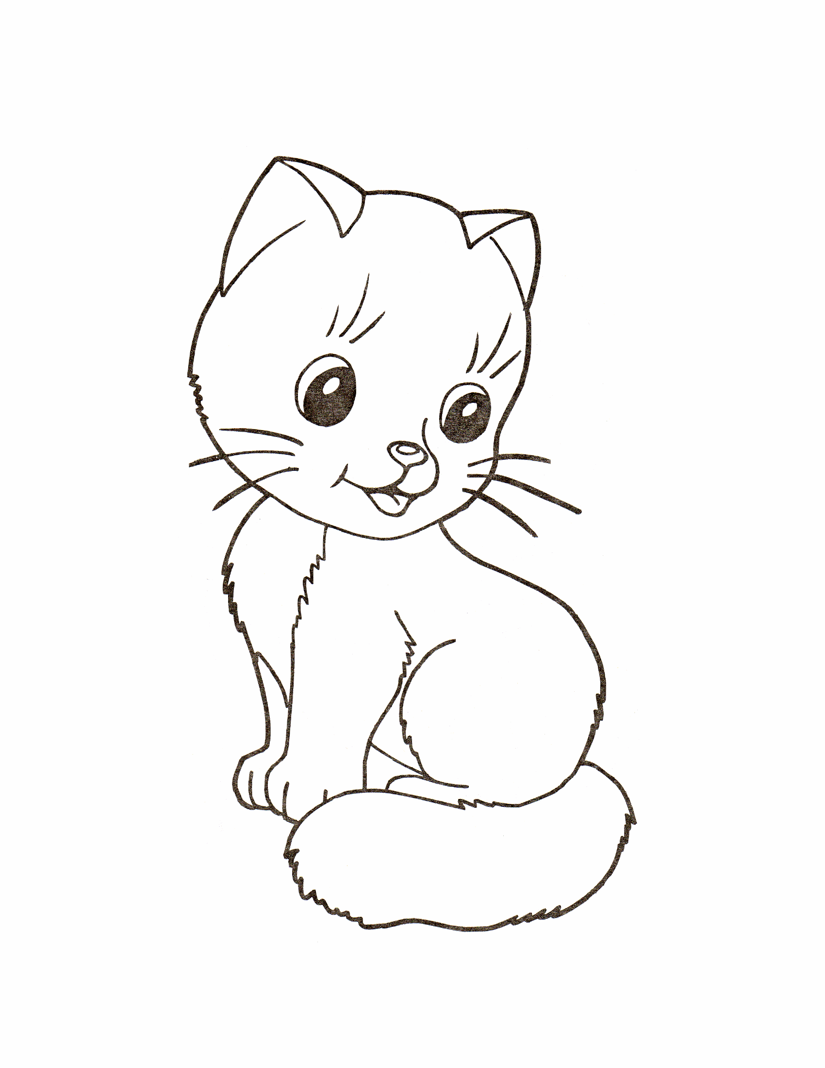 Free Printable Coloring Pages Baby Animals   Coloring Home