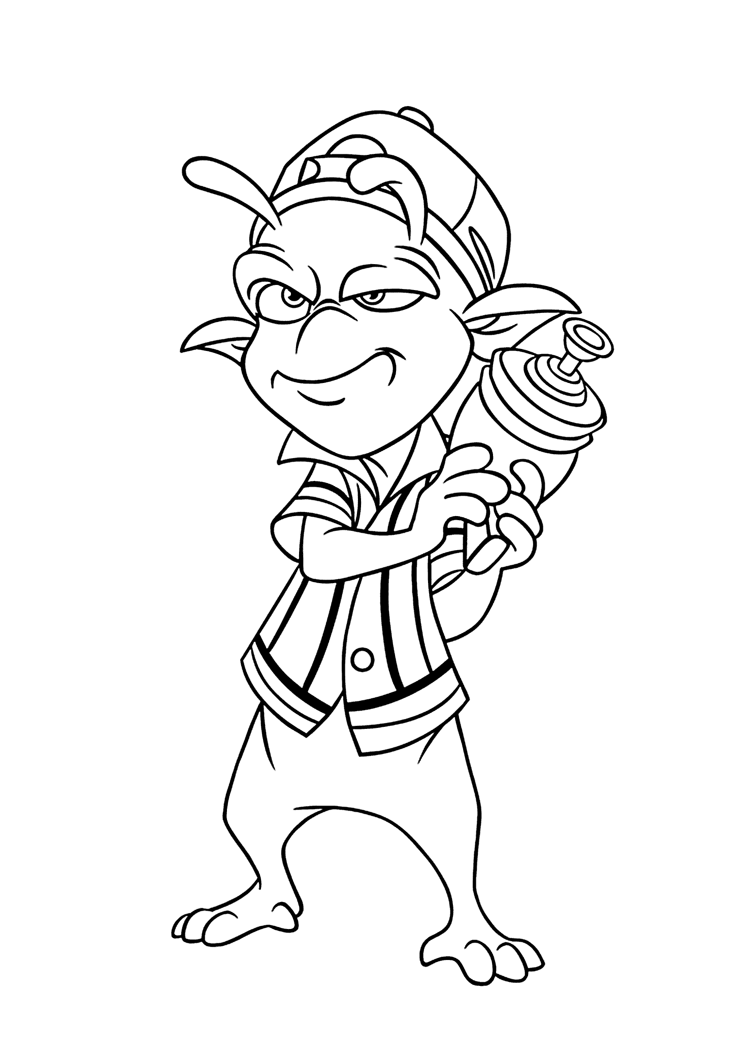 Planet 51 Coloring Page