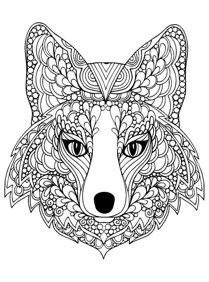Coloring Book  Coloring Arts Hard Animal Pages Awesome Page ...
