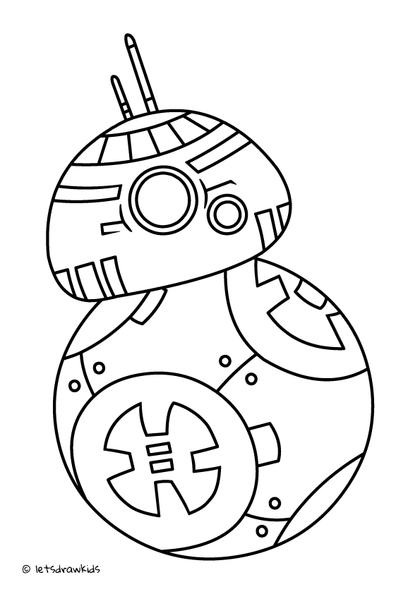 Download BB-8 Coloring Pages - Coloring Home