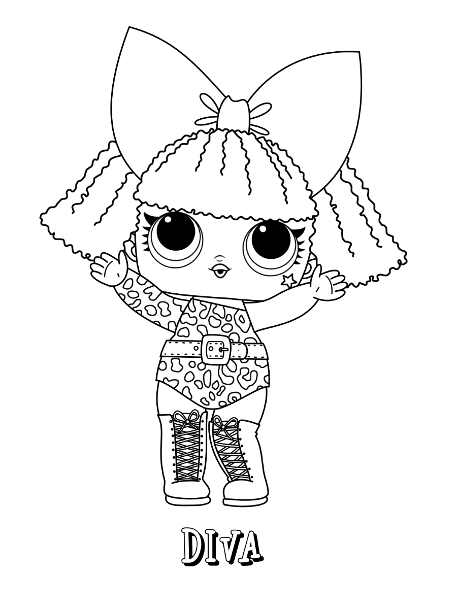 LOL Surprise Coloring Pages   Print And Color.com   Coloring Home
