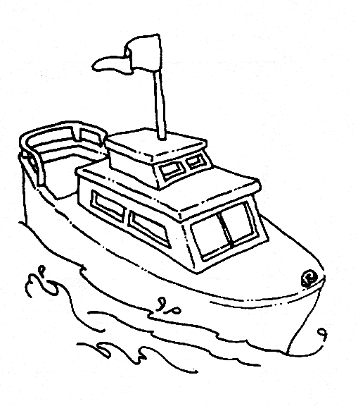Printable Boat Coloring Pages | Coloring Me