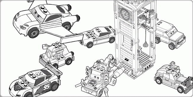 Lego City - Coloring Pages for Kids and for Adults