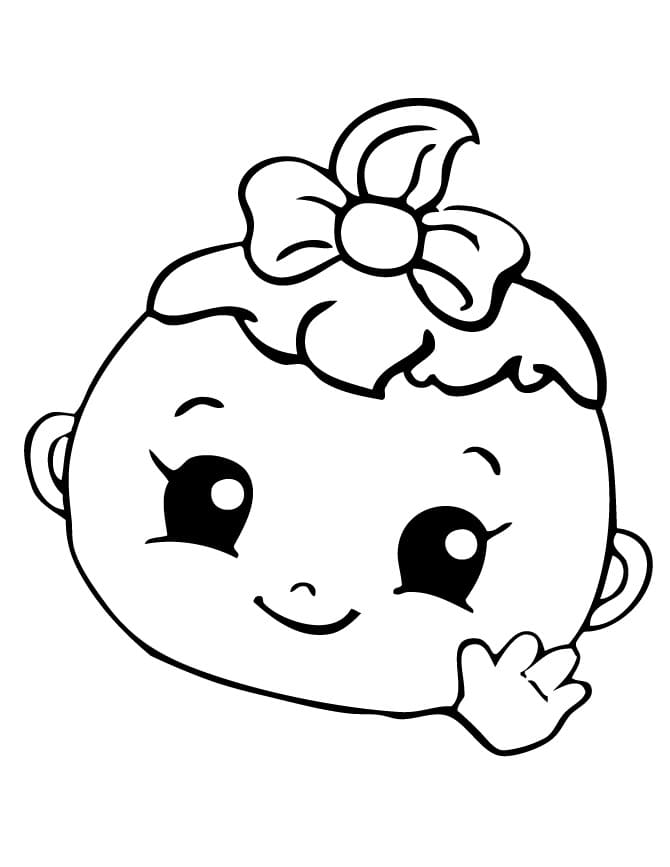 Baby Squinkies Coloring Page - Free Printable Coloring Pages for Kids