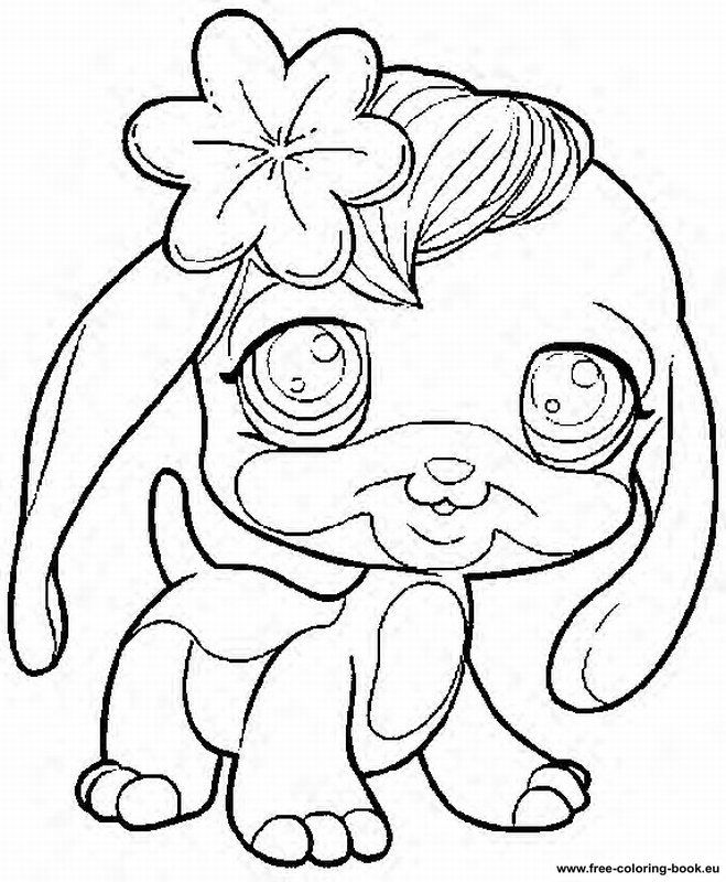 Lps Coloring Pages (collie) - Coloring Home