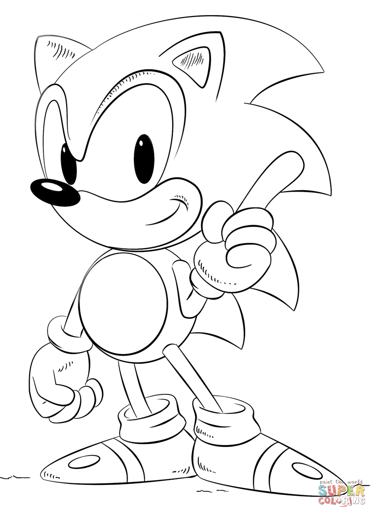 Sonic coloring pages | Free Coloring Pages