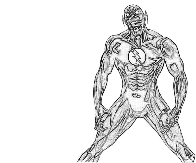 The Flash Running Coloring Pages - Coloring Home