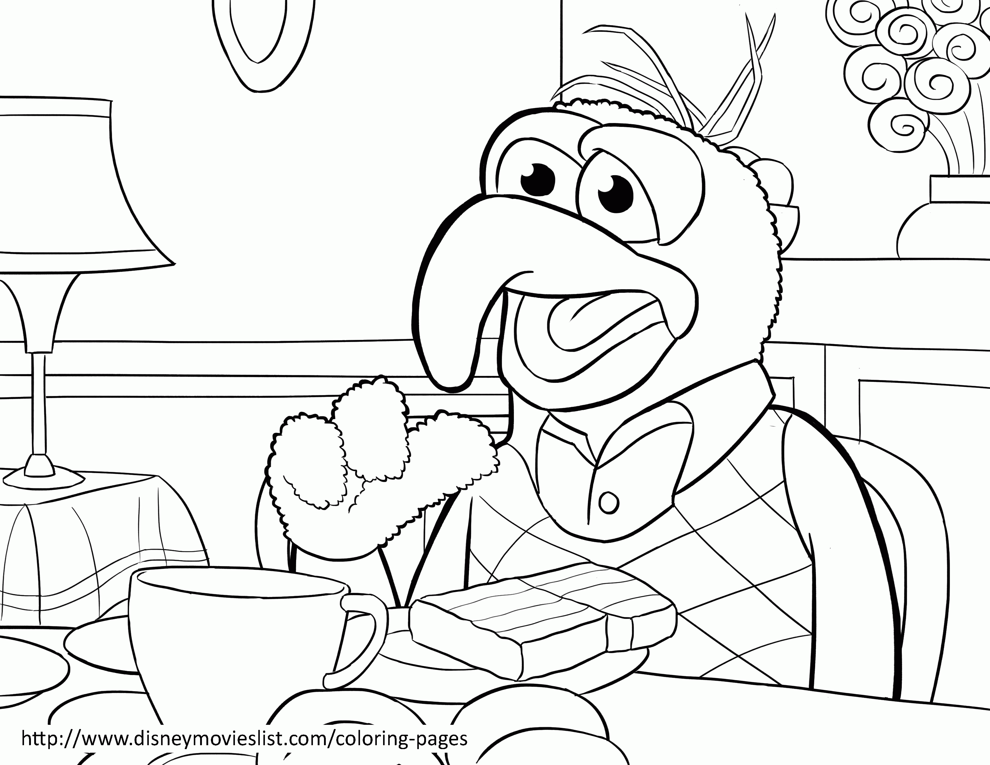 19 Gonzo Muppet Coloring Pages - Printable Coloring Pages