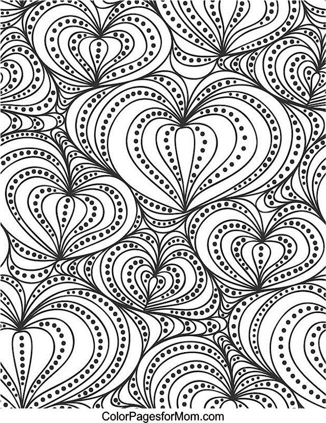 Hearts to Color | Coloring Pages, Paisley Coloring ...