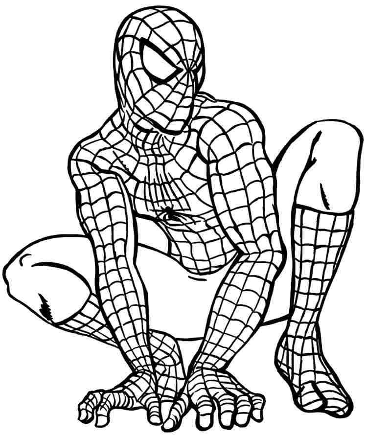 Coloring Pages For Boys Superheroes - Coloring Home
