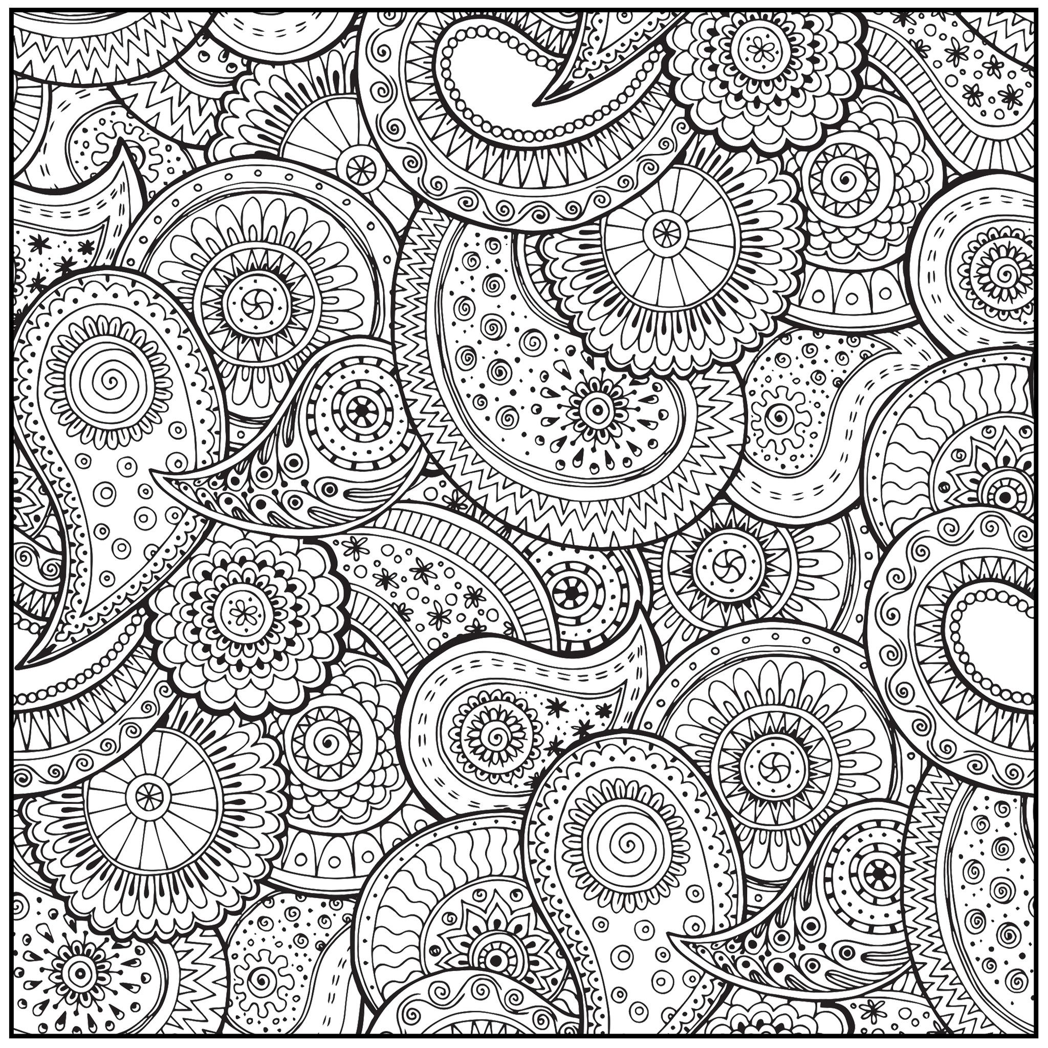 Collection of Adult Coloring Books tagged "Patterns" - ColorWithMusic