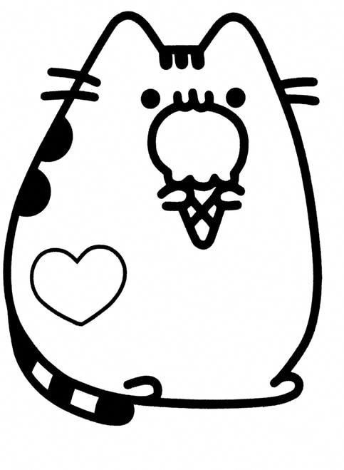 Extraordinary Pusheen Coloring Pages Pdf Picture Ideas – azspring