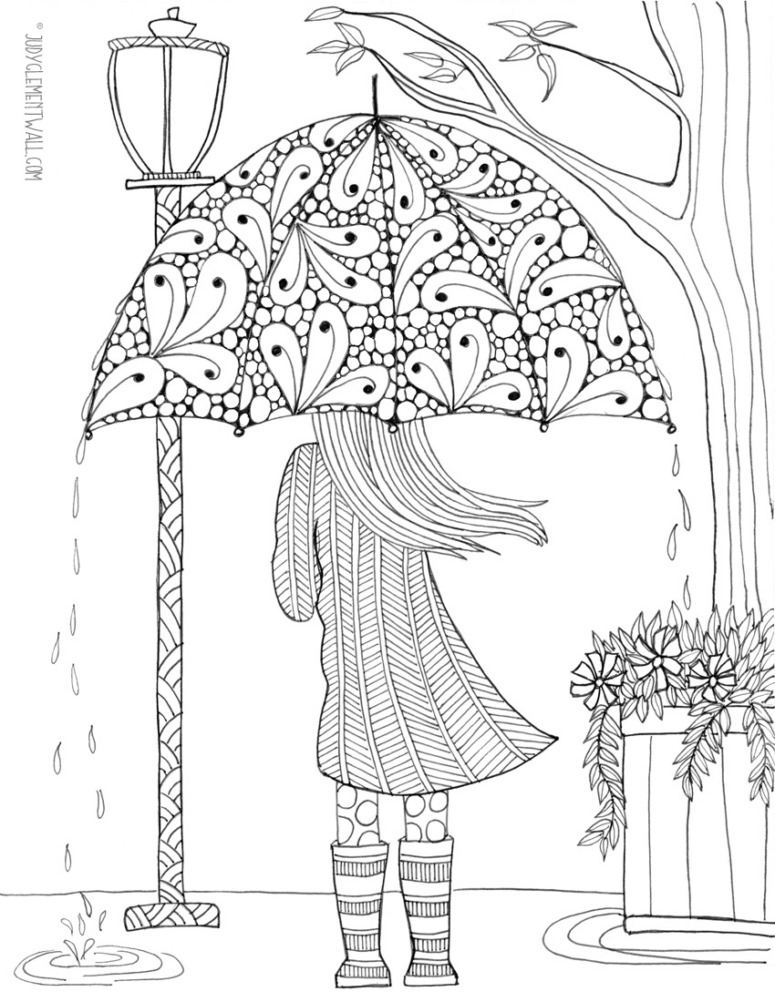 FREE Adult Coloring Page Is Homemade   Coloring Home