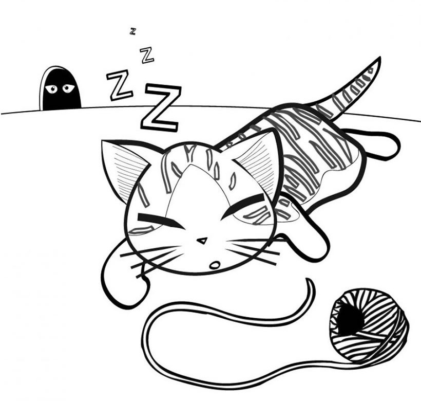 Cat Coloring Pages – coloring.rocks!