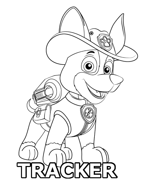 Tracker Coloring Page - Coloring Home