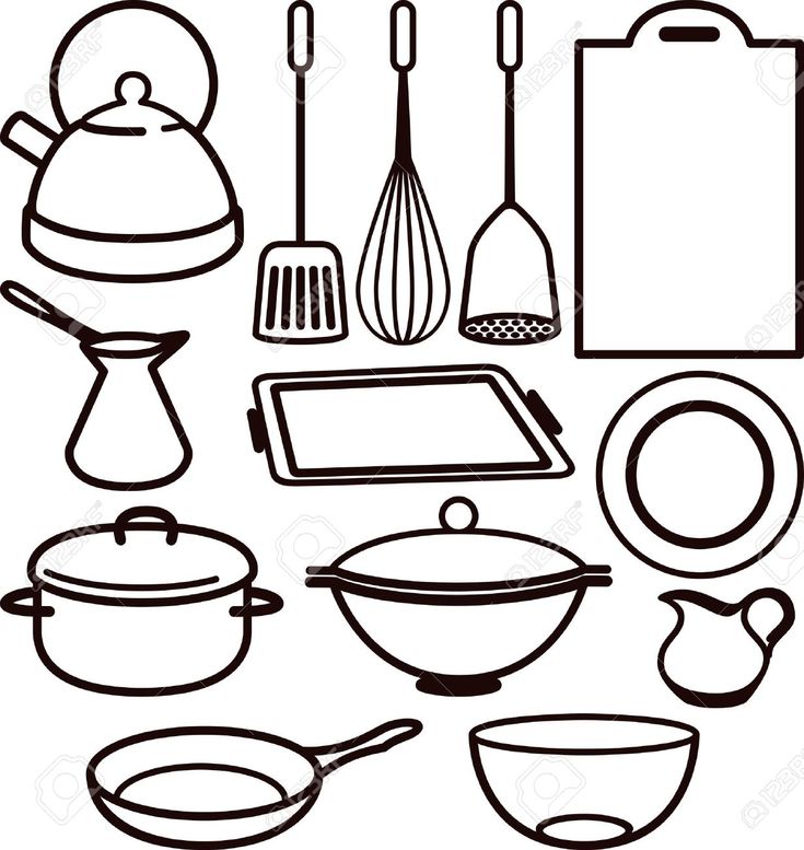 Kitchen Utensil Royalty Free Cliparts, Vectors, And Stock Illustration.  Image 10064665. | Mini drawings, Clip art, Kitchen clipart