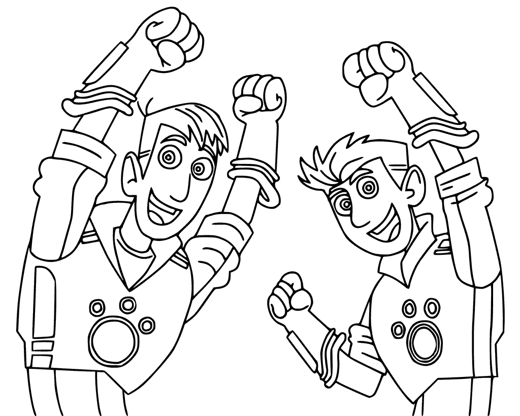 Wild Kratts Coloring Pages ...