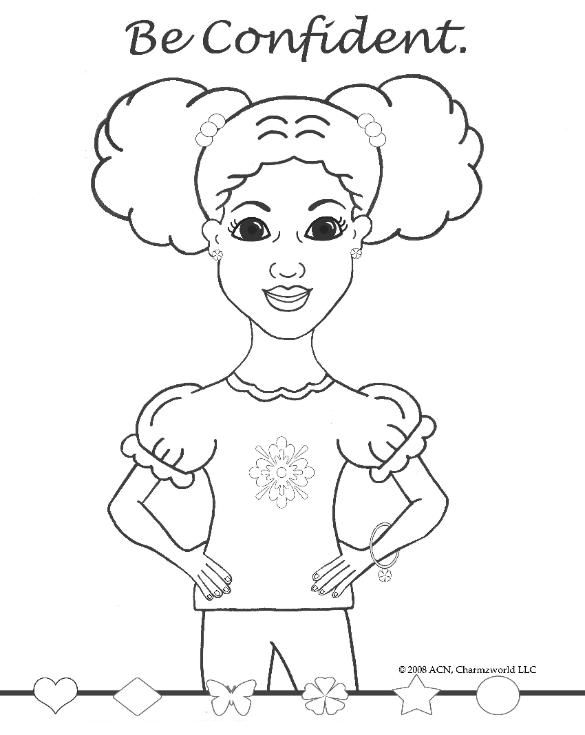 Coloring Pages for Black Girls-Charmz Girl: Jada | Coloring pages for  girls, Coloring pages, Barbie coloring pages