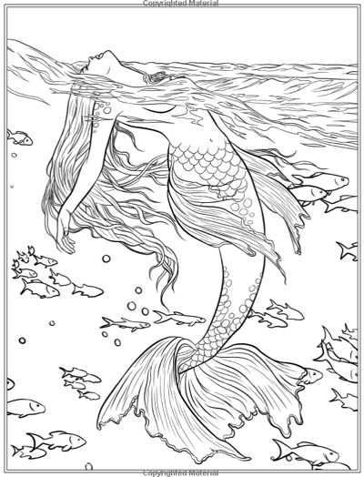 Best Mermaid Coloring Pages & Coloring Books - Cleverpedia