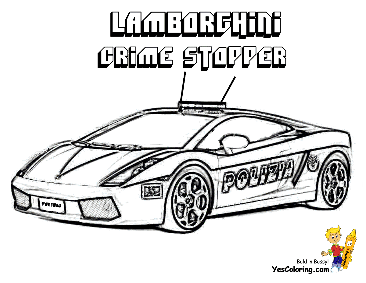 Police Coloring Pages Printable | Cooloring.com
