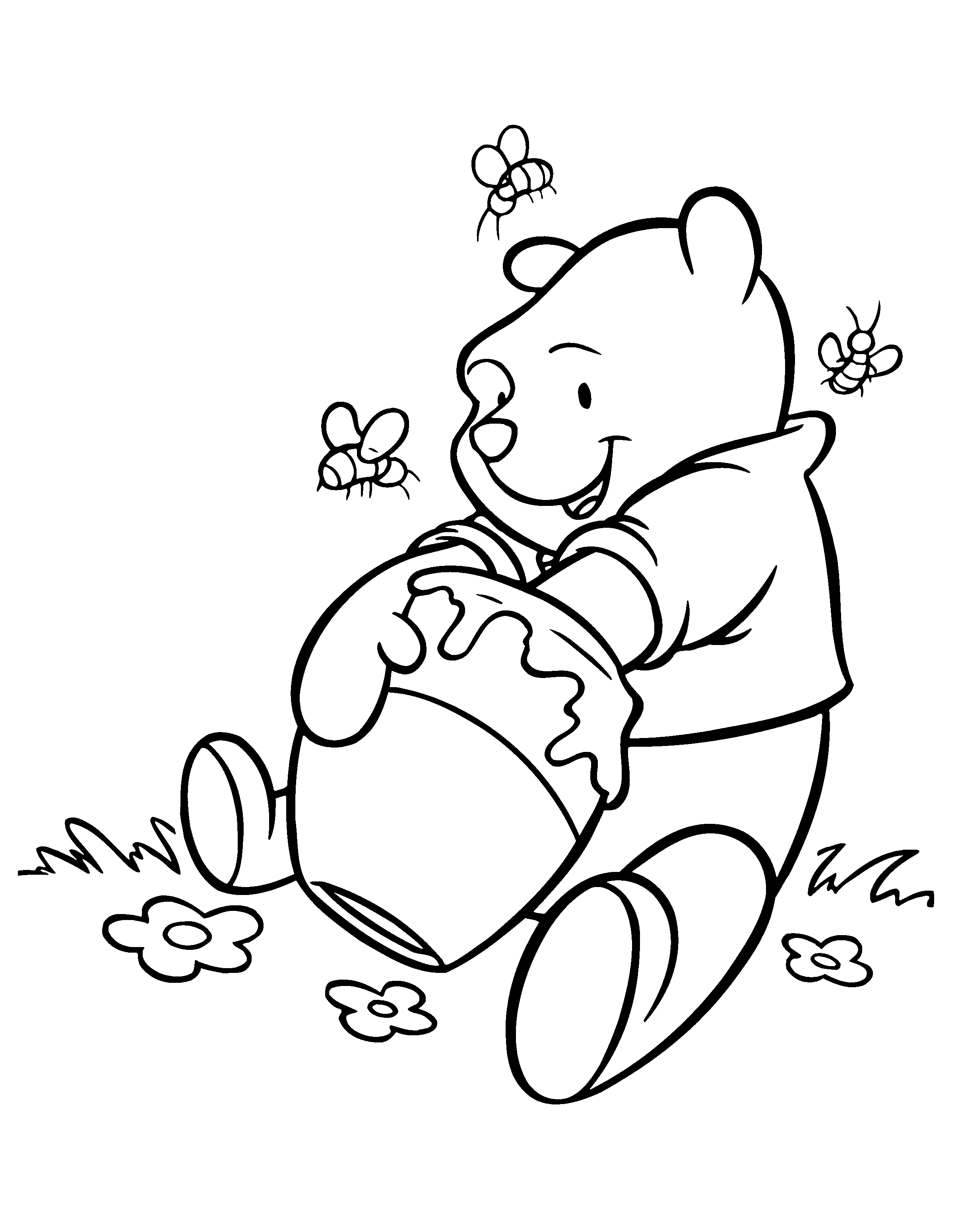 Free Printable Winnie The Pooh Coloring Pages For Kids   Coloring Home
