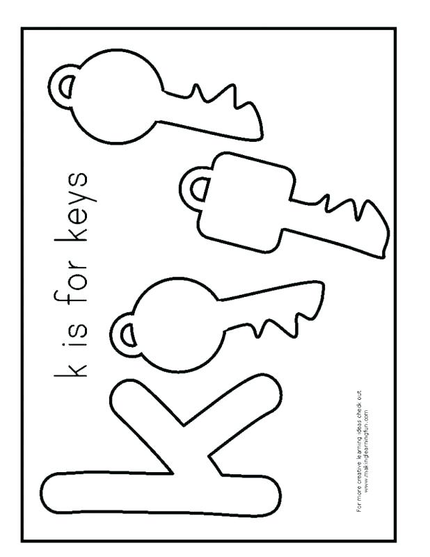 Keys Coloring Pages - Coloring Home