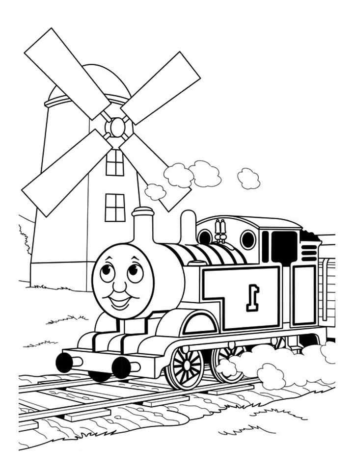 Thomas and friends to print for free - Thomas And Friends Kids Coloring  Pages