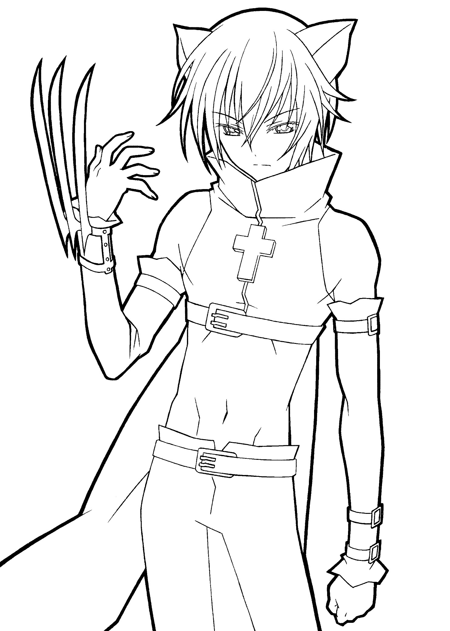 20 Ideas For Anime Boys Coloring Pages Easy   Best Coloring Pages ...