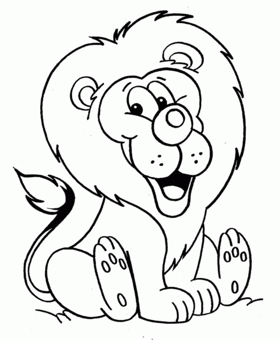 lion coloring pages | Only Coloring Pages