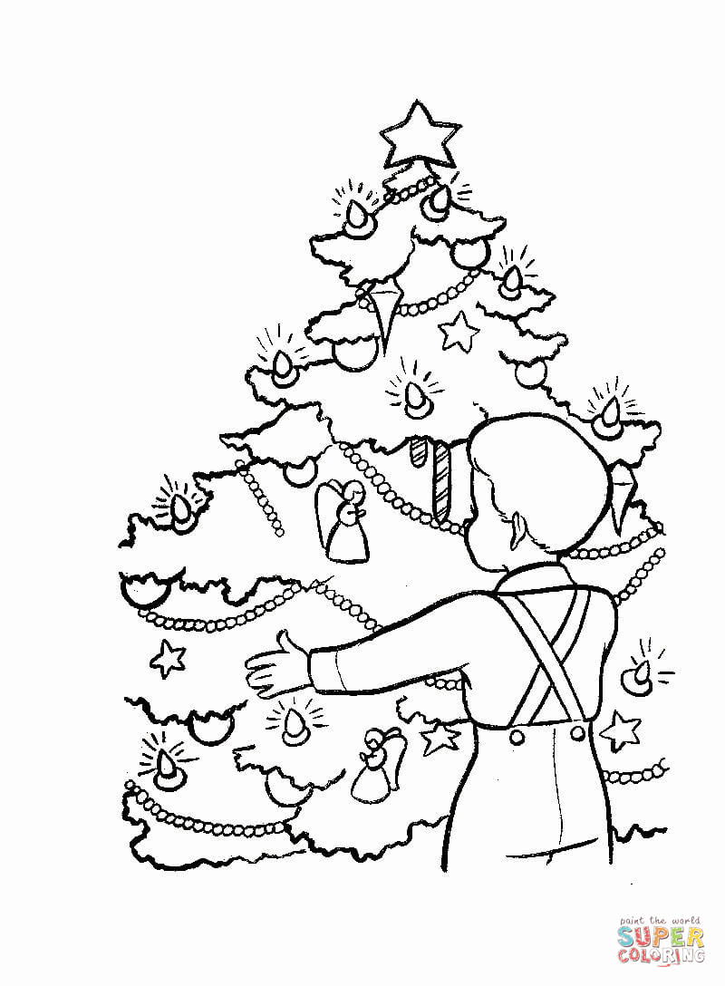 Christmas Eve In Ireland coloring page | Free Printable Coloring Pages