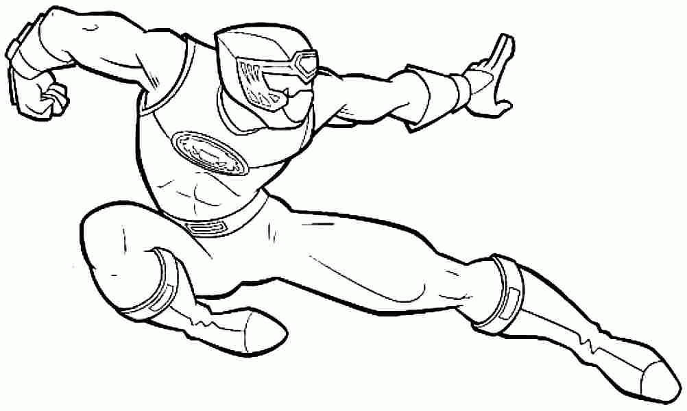 Coloring Pages Of Power Rangers Jungle Fury - Coloring Home