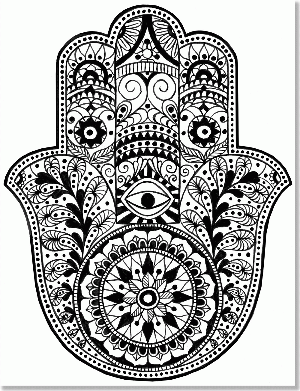 Adult Coloring Pages Mandala - Coloring Home