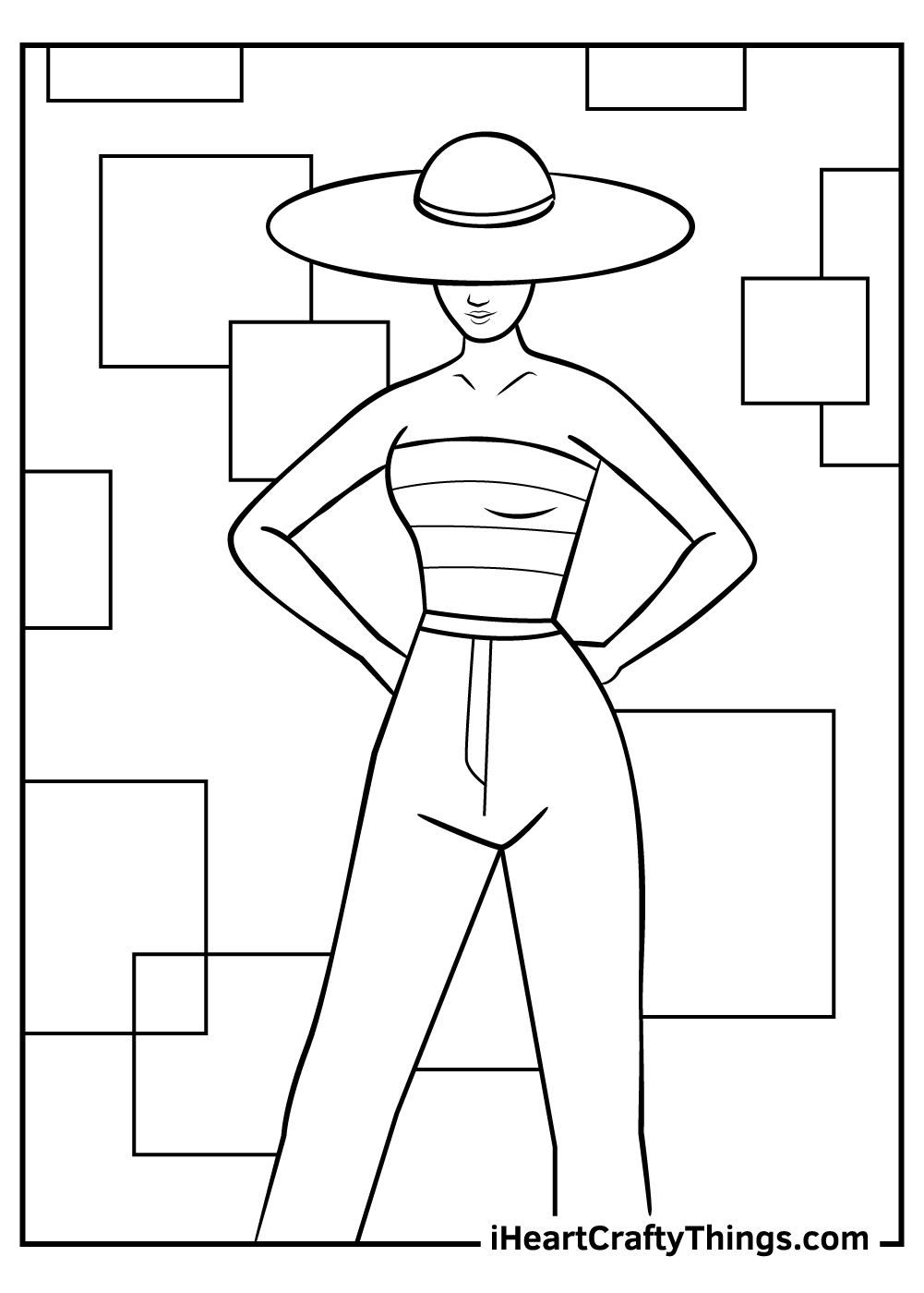 Fashion Coloring Pages (Updated 2023)